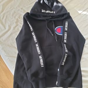 Bape x Champion Pullover Hoodie